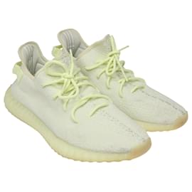 Adidas-Cream Yeezy Ultra Boots Sneaker-Cream