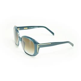 Fendi-Fendi Teal Blue Sunglasses-Blue
