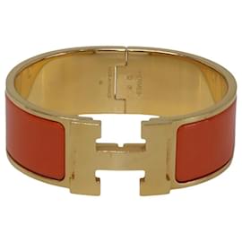 Hermès-Orange Clic Clac Bracelet-Orange