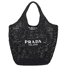 Prada-Black tote bag-Black