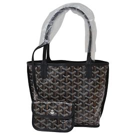 Colore: Nero/Mini borsa Chevroches marrone e Goyardine Anjou Nero