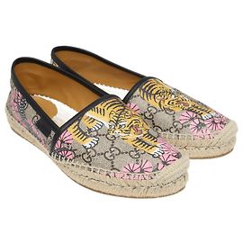Gucci Mocasines Alpargata Pilar Estampado Bengala Multicolor Multicolor