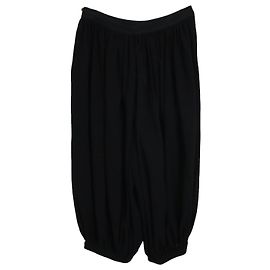 Loewe Pantalón corto tipo globo negro Negro