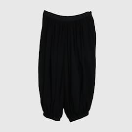 Loewe-Pantalón corto tipo globo negro-Negro