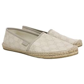 Gucci Guccissima Beige Espadrilles Beige
