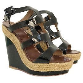 Espadrilles compensées Salamanca Christian Louboutin Noir