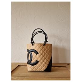 Chanel Beige Bubble Quilted Leather Bowler Bag - Yoogi's Closet