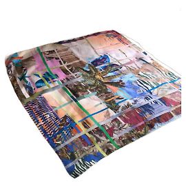 Sciarpa in seta Christian Lacroix multicolore Multicolore