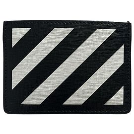 Off White Portefeuilles Petits accessoires Noir Blanc