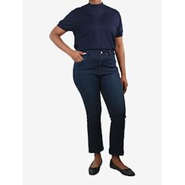 Frame Denim-Blaue Indigo-Stretch-Bootcut-Jeans – Größe 32-Blau