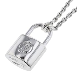 Shop Louis Vuitton Silver lockit pendant, sterling silver (Q93559) by  Lot*Lot
