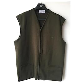 Autre Marque-Burberry's of London vintage vest size 8/' x l.-Olive green