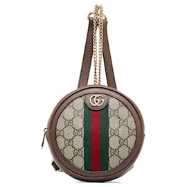 AUTHENTIC Gucci GG Supreme Ophidia Top Handle Bag PREOWNED (WBA179) – Jj's  Closet, LLC