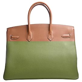 Hermès-HERMES BIRKIN 35-Brown