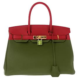 Hermès-HERMES BIRKIN 30-Red