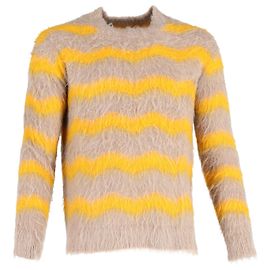 Acne Studios Pull ras du cou Kristoffer en acrylique beige Beige