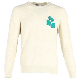 Maglione Isabel Marant Étoile Evans in cotone Beige Beige