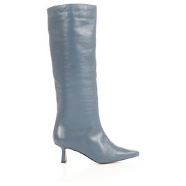 Autre Marque Botas de couro azul Angel Alarcon Azul
