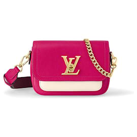 Louis Vuitton-LV LockMe Suave cor rosa-Rosa