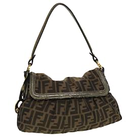 Fendi Ff Mini Raffia & Leather Camera Bag Women's Brown Os