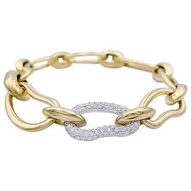 Pulsera de pomellato, "Paisley", oro amarillo, ORO BLANCO, diamantes. Otro