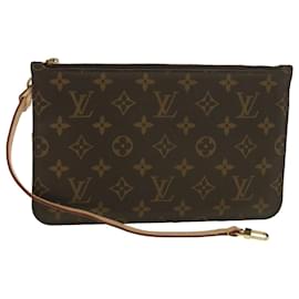 Louis Vuitton-LOUIS VUITTON Monogram Neverfull MM Pouch Accessory Pouch LV Auth 39242-Monogram
