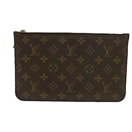 Louis Vuitton-LOUIS VUITTON Monogram Neverfull MM Pouch Accessory Pouch LV Auth 39242-Monogram