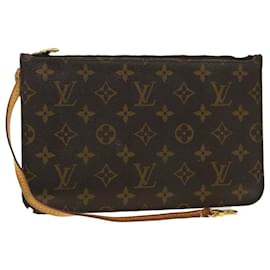 Louis Vuitton-LOUIS VUITTON Monogram Neverfull MM Pouch Accessory Pouch LV Auth 39593-Monogram