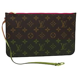 Louis Vuitton-LOUIS VUITTON Monogram Neverfull MM Pouch Accessoire Pouch LV Auth 39922-Monogramme