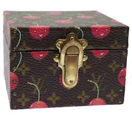 Louis Vuitton-Caixa de cereja com monograma LOUIS VUITTON limitada a 200 Peças de autenticação mundial 47829NO-Outro