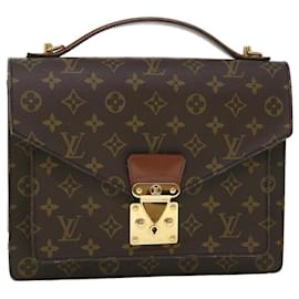Louis Vuitton-Louis Vuitton Monogram Monceau 28 Hand Bag 2way M51185 LV Auth 50702-Monogram
