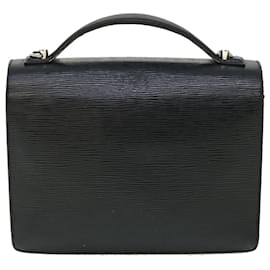 Louis Vuitton-Louis Vuitton Epi Monceau 28 Hand Bag 2Way Black M52122 LV Auth 50962-Black