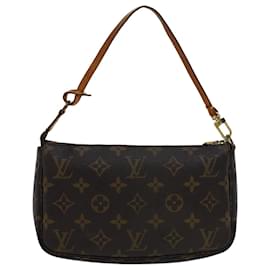 Louis Vuitton-Estuche para accesorios de bolsillo con monograma de LOUIS VUITTON M51980 LV Auth 50886-Monograma