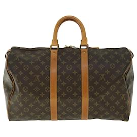 Louis Vuitton-Louis Vuitton-Monogramm Keepall 45 Boston Bag M.41428 LV Auth am4854-Monogramm