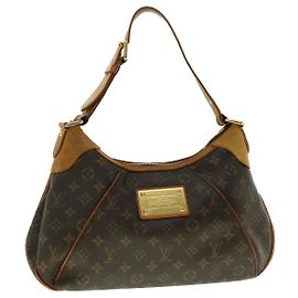LOUIS VUITTON Monogram Thames PM Bolso de hombro M56384 LV Auth 40129 Monograma