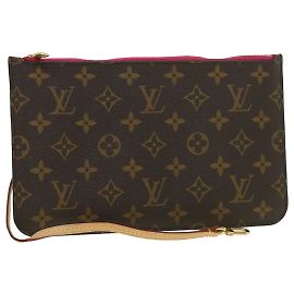 Estuche LOUIS VUITTON Monogram Neverfull MM Estuche para accesorios LV Auth am4110 Monograma