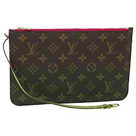 Louis Vuitton-LOUIS VUITTON Monogram Neverfull MM Pouch Accessory Pouch LV Auth ny242-Monogram