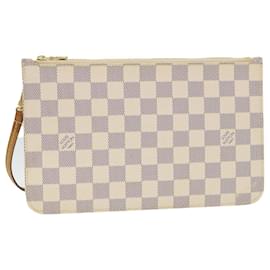 Louis Vuitton-Bolsa LOUIS VUITTON Damier Azur Neverfull MM Autenticação de LV S202-Outro