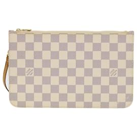 Louis Vuitton-Bolsa LOUIS VUITTON Damier Azur Neverfull MM Autenticação de LV S202-Outro