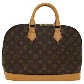 Louis Vuitton-Bolsa de mão M LOUIS VUITTON com monograma Alma M51130 Autenticação de LV 46914-Monograma