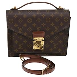 Louis Vuitton-Louis Vuitton Monogram Monceau 28 Hand Bag 2way M51185 LV Auth 47882-Monogram
