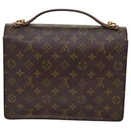 Louis Vuitton-Louis Vuitton Monogram Monceau 28 Hand Bag 2way M51185 LV Auth 47882-Monogram