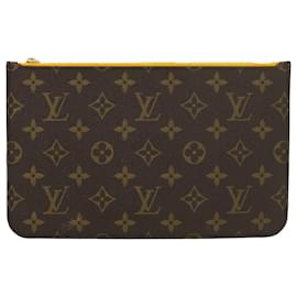 Louis Vuitton-LOUIS VUITTON Monogram Neverfull MM Pouch Accessory Pouch LV Auth bs4717-Monogram