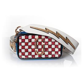 Marc Jacobs-MARC JACOBS, Checkered snapshot crossbody bag-Multiple colors