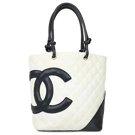 CHANEL Handbags Cambon White