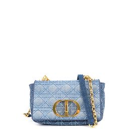 Borse DIOR Dior Caro Blu
