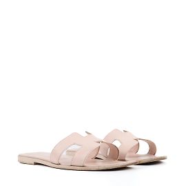 Hermès HERMES Sandals Oran Pink