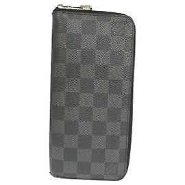 Louis Vuitton Zippy Wallet Vertical Black