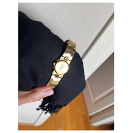 Gucci-relógio de quartzo gucci-Dourado