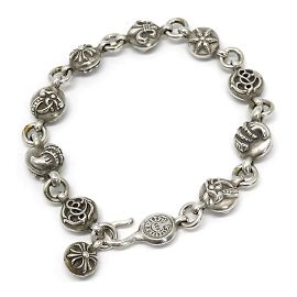 Chrome Hearts Bracciale multibiglia Argento